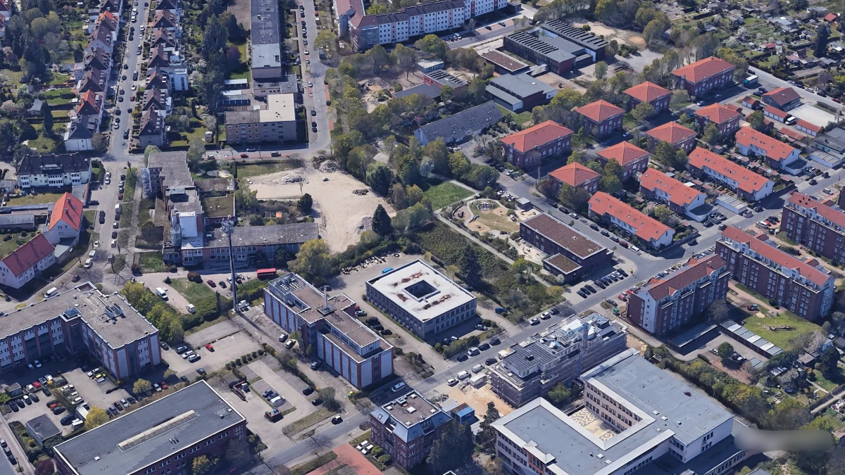 SPIRIT/21 Standort in Hannover aus der Vogelperspektive