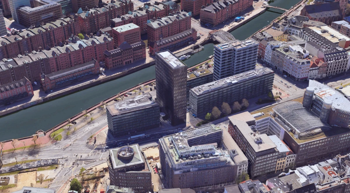 SPIRIT/21 Standort in Hamburg aus der Vogelperspektive | SPIRIT/21